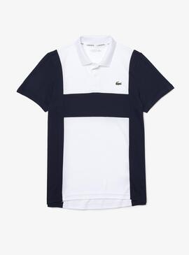 Polo Lacoste Sport Pique Colorblock para Homem