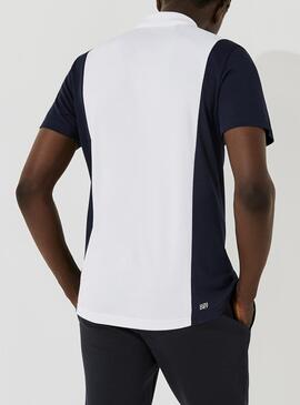 Polo Lacoste Sport Pique Colorblock para Homem