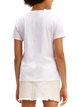 T-Shirt Levis Florence Branco Mulher