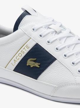 Tênis Lacoste Chaymon Logo Branco para Homem