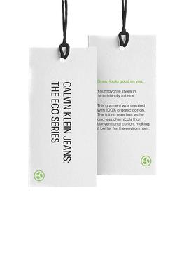 T-Shirt Calvin Klein Monogram  Contorno Branco Menina