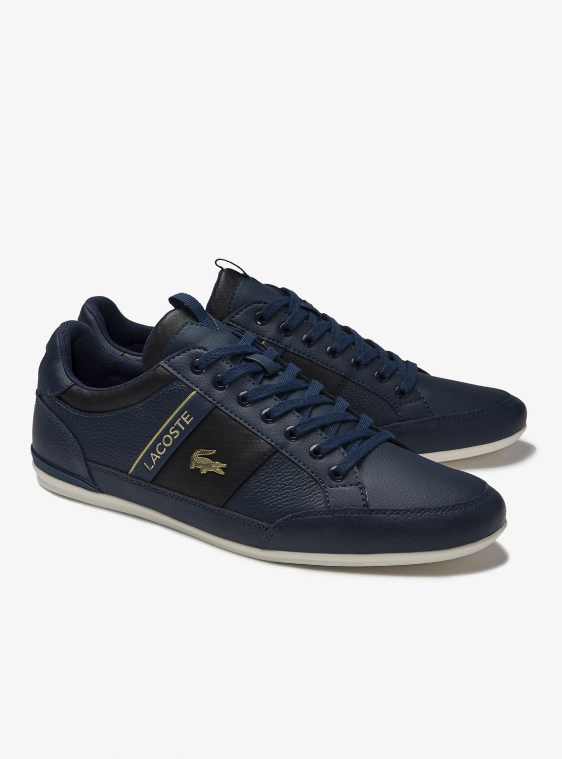 Tênis Lacoste Chaymon Logo Azul Marinho para Homem