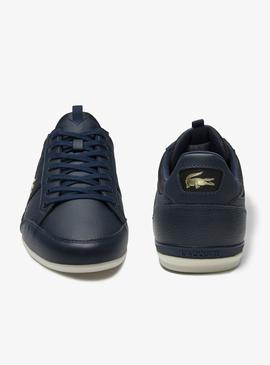 Tênis Lacoste Chaymon Logo Azul Marinho para Homem