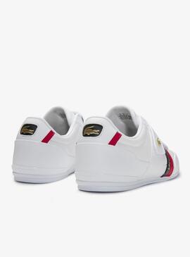 Sapatilhas Lacoste Misano Strap Branco para Homem