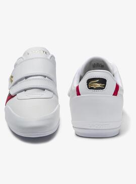 Sapatilhas Lacoste Misano Strap Branco para Homem