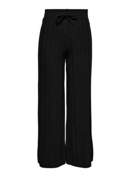 Pantalon Only New Tessa Wide Preto para Mulher