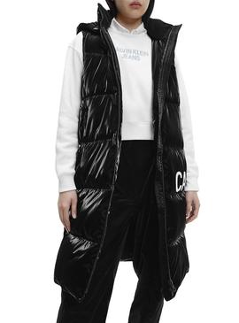 Colete Calvin Klein Institucional Preto Mulher