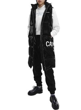 Colete Calvin Klein Institucional Preto Mulher