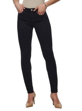 Jeans Only Wauw Life Skinny Preto Mulher