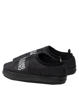 Sapatilhas Calvin Klein Home Slipper Pluma Preto