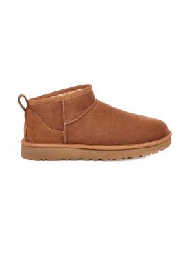 Botas UGG W Classic Ultra Mini Marron para Mulher