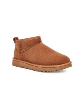 Botas UGG W Classic Ultra Mini Chestnut para mulher
