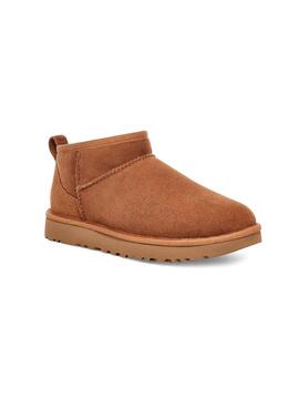 Botas UGG W Classic Ultra Mini Marron para Mulher