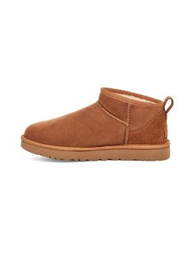 Botas UGG W Classic Ultra Mini Chestnut para mulher