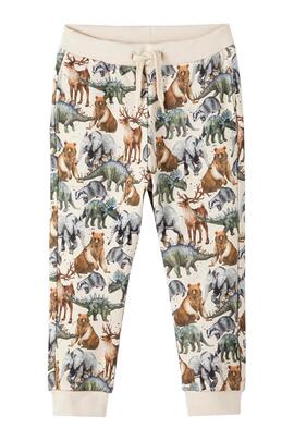 Pantalon Fato de treino Name It Animais Moeasy para Menino