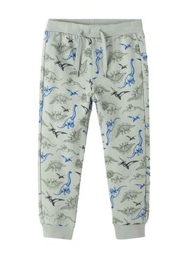 Pantalon Fato de treino Name It Moeqe Cinza para Menino