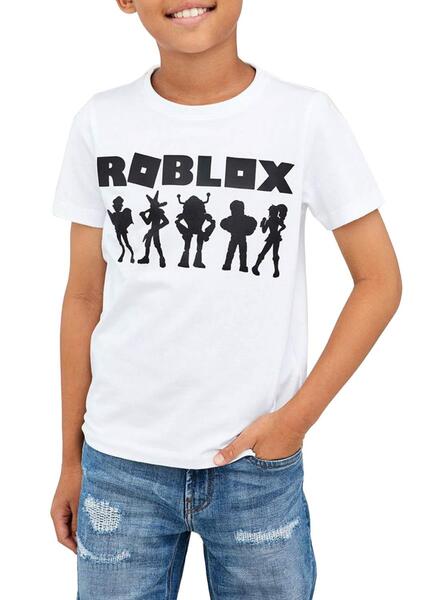 T shirt roblox girl cinza