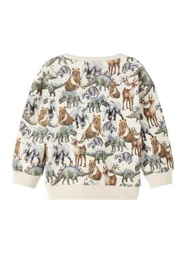 Sweat Name It Moeasy Animal Print Menino
