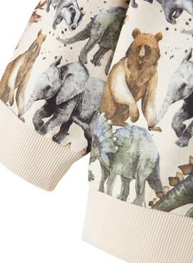 Sweat Name It Moeasy Animal Print Menino
