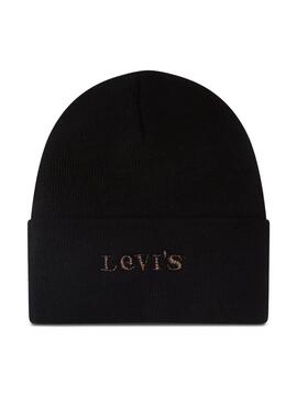 Chapéu Levis Logotipo vintage Preto Para Mulher