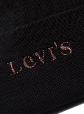 Chapéu Levis Logotipo vintage Preto Para Mulher