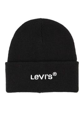 Chapéu Levis Wordmark Gorro Preto Homem e Mulher