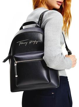 Mochila Tommy Hilfiger Iconic Preto para Mulher