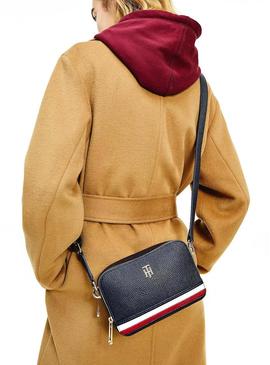 Bolsa Tommy Hilfiger Element Camera Azul Marinho Mulher
