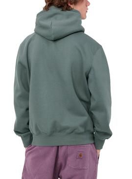 Sweat Carhartt com capuz Verde Para Homem