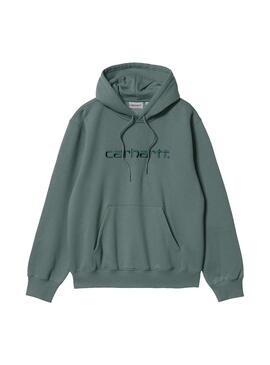 Sweat Carhartt com capuz Verde Para Homem