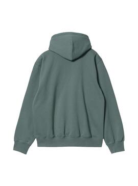 Sweat Carhartt com capuz Verde Para Homem