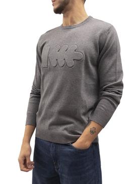 Camisola Klout Relieve Cinza para Homem