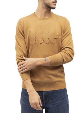 Camisola Klout Relieve Beige para Homem