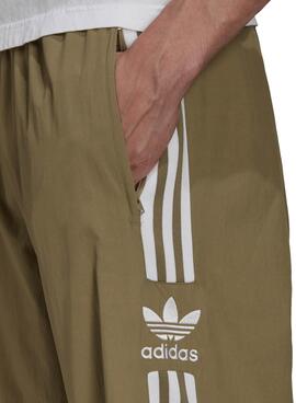 Pantalon Fato de treino Adidas Lock Up Verde para Homem