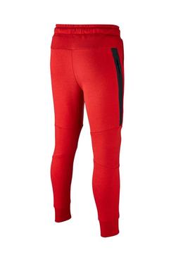 Calças Nike Tech Fleece Vermelho