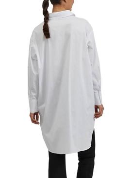 Camisa Vila Gimas Oversize Branco para Mulher