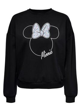 Sweat Only Disney Preto para Mulher