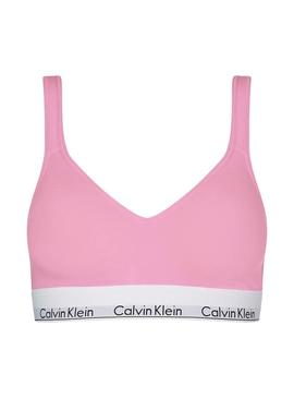 Sutiã Calvin Klein Lift Bralette Rosa Mulher