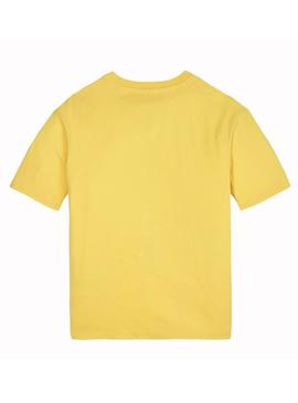 T-Shirt Tommy Hilfiger UFlag Amarelo Menino Menina