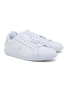 Sapatilhas Lacoste Graduate Branco Para Mulher