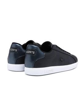 Sapatilhas Lacoste Graduate Preto Para Mulher