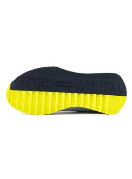 Sapatilhas Tommy Jeans Track Cleat Mix Runner Azul