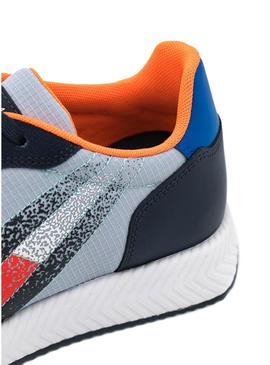 Sapatilhas Tommy Jeans Track Cleat Mix Runner Azul