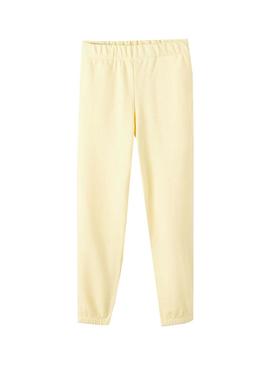 Pantalon Jogger Name It Tulena Amarelo para Mulher