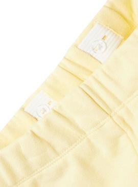 Pantalon Jogger Name It Tulena Amarelo para Mulher