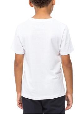 T-Shirt Calvin Klein Monogram Branco Menino