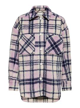 Overshirt Only Lou Shacket Frames Para Mulher