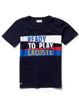 T-Shirt Lacoste Ready Blu Navy