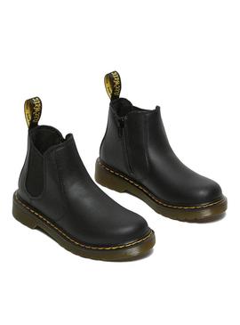 Botas Dr Martens Chelsea 2976 J Preto para Meninos