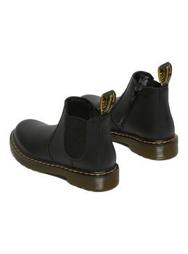 Botas Dr Martens Chelsea 2976 J Preto para Meninos